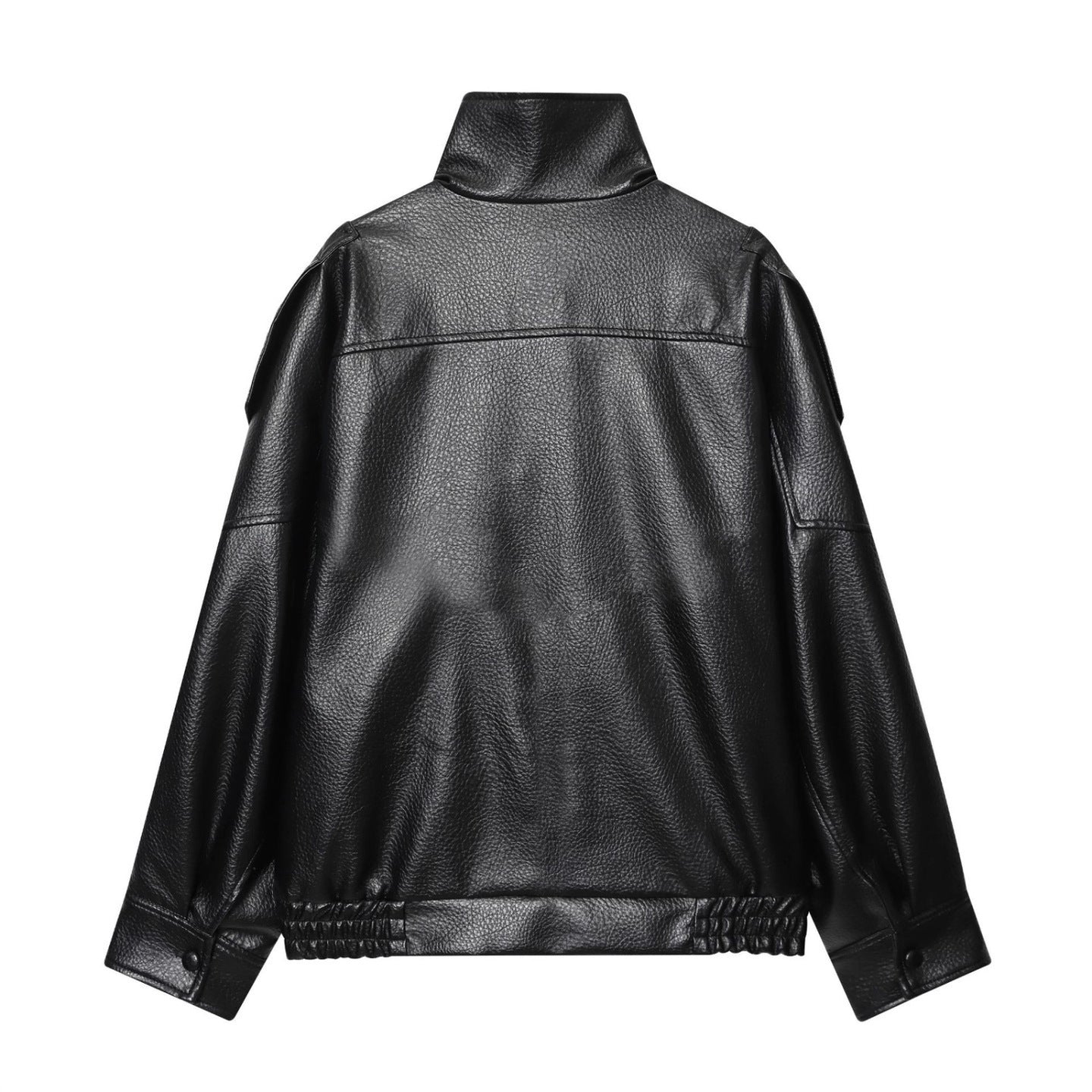 Sarolta | Női Műbőr Kabát - Streetwear Stílus