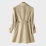Nóra - Vintage Gabardine Kabát