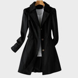 Nóra - Vintage Gabardine Kabát