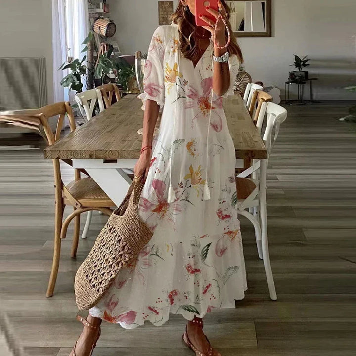 Anna | bohém maxi ruha