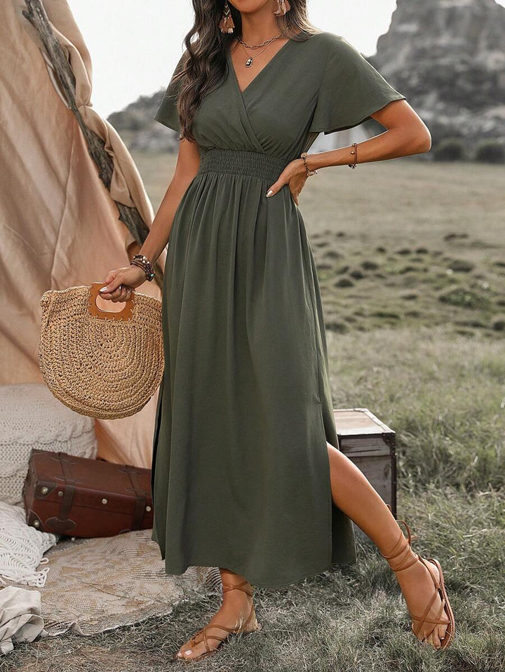 Odette | Elegáns Hasítékos Maxi Ruha