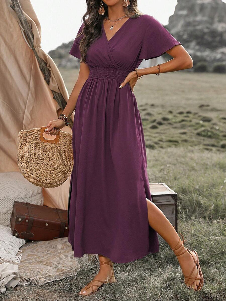 Odette | Elegáns Hasítékos Maxi Ruha