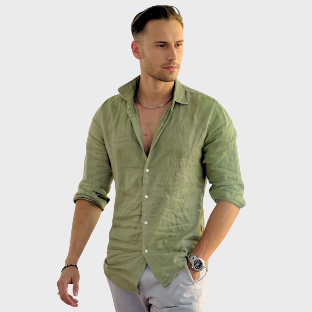 Dénes - Vászon Casual Ing