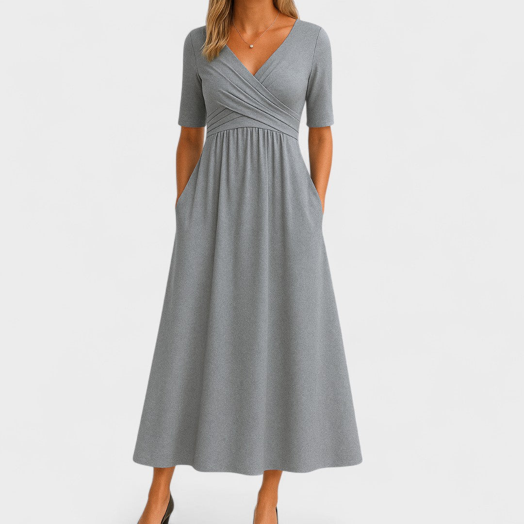 Joanna | Elegáns midi ruha