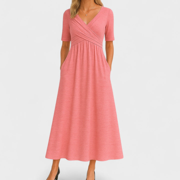 Joanna | Elegáns midi ruha