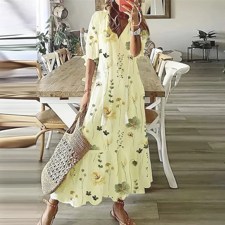Anna | bohém maxi ruha