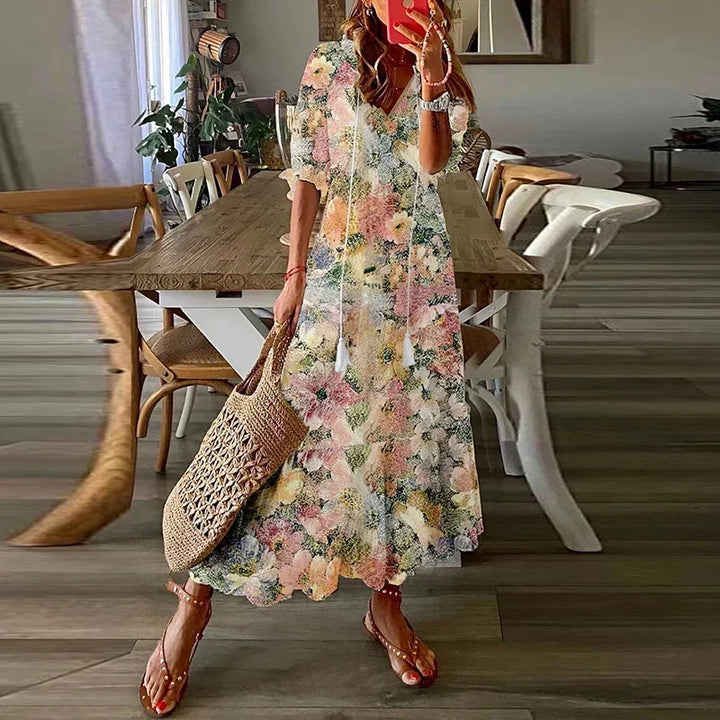 Anna | bohém maxi ruha