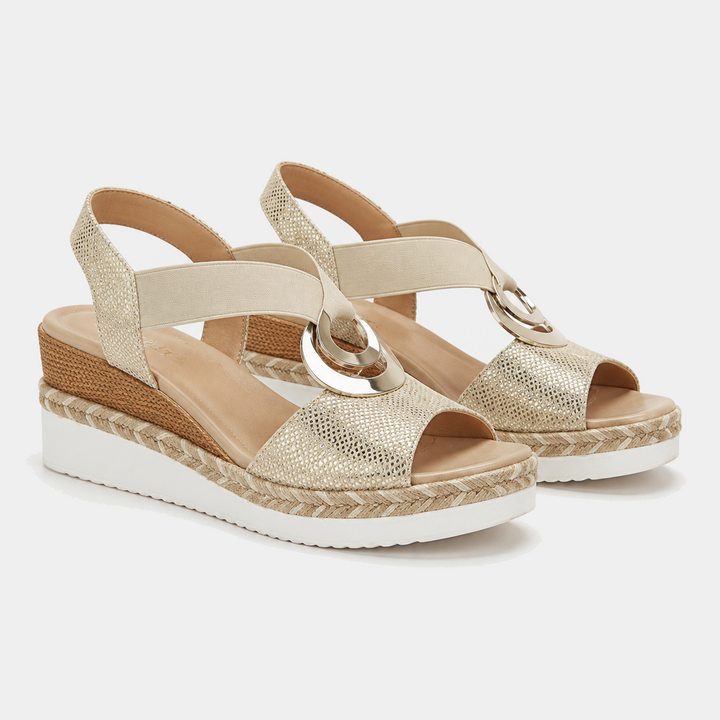 Magda – elegáns platform szandál