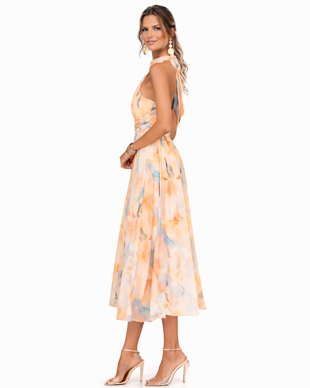 JOHANNA | Maxi ruha halter dekolt