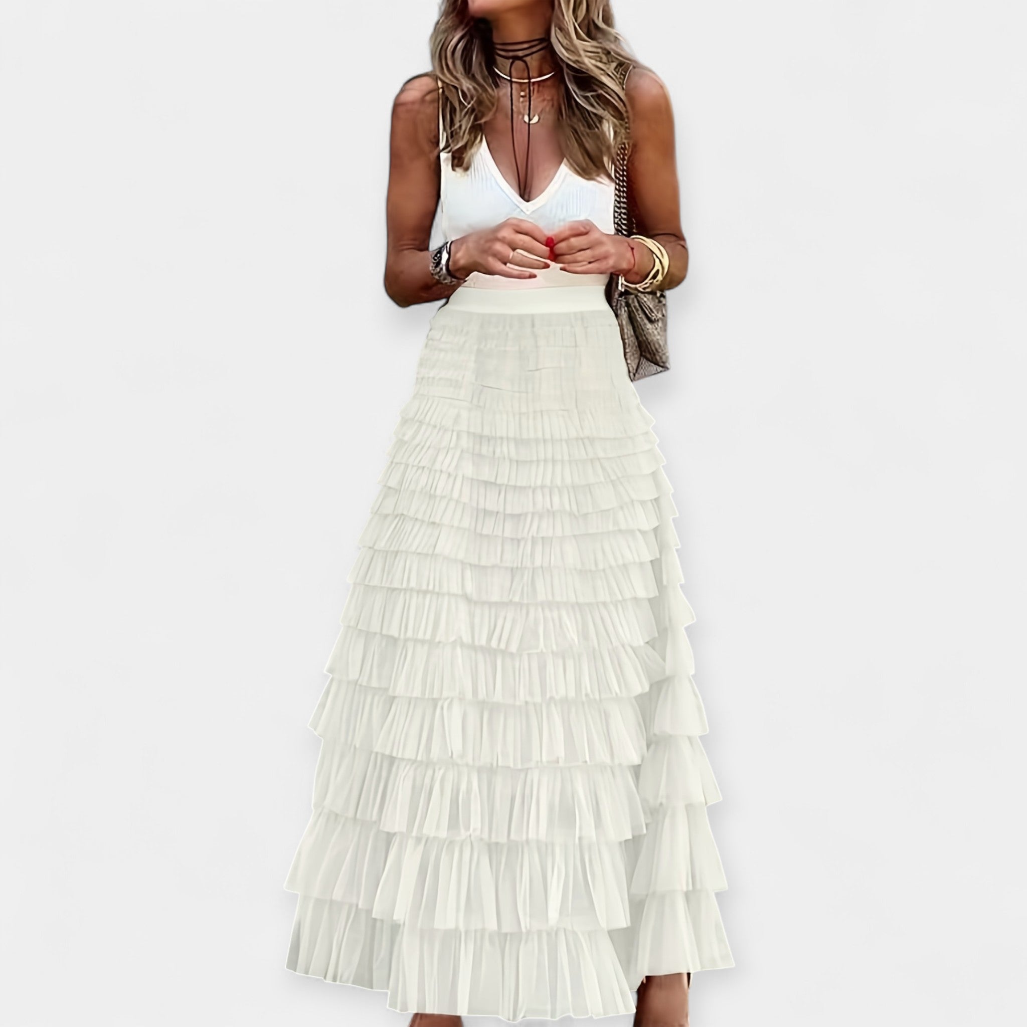 Lili - Boho Sátoros Szoknya