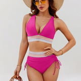 Olívia – Magas Derékú Bikini Szett Formáló Hatással