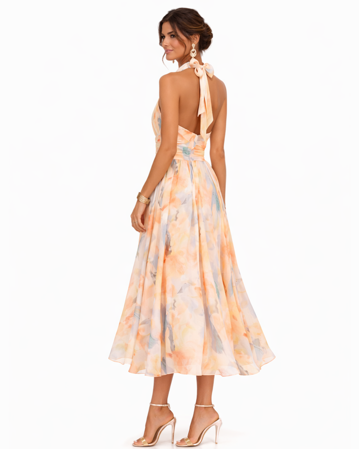 JOHANNA | Maxi ruha halter dekolt