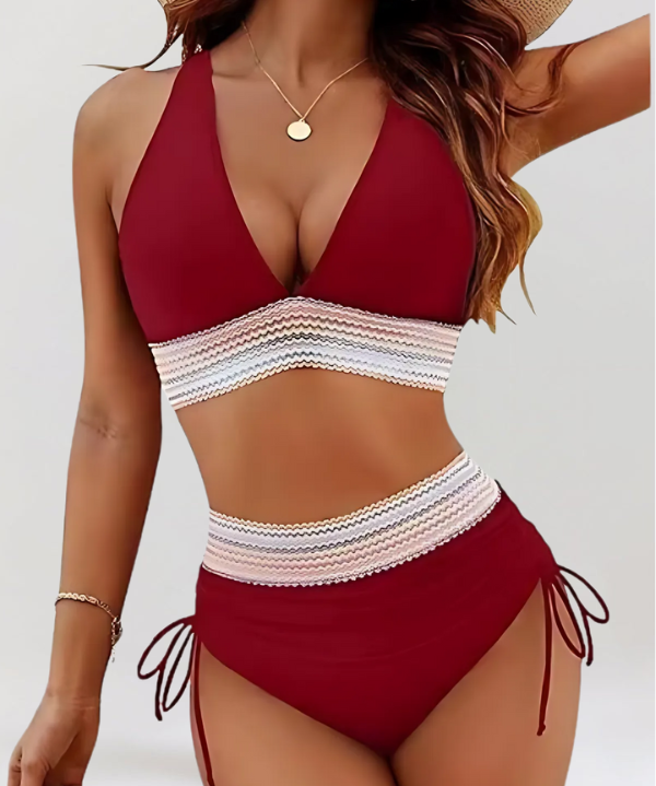 Olívia – Magas Derékú Bikini Szett Formáló Hatással