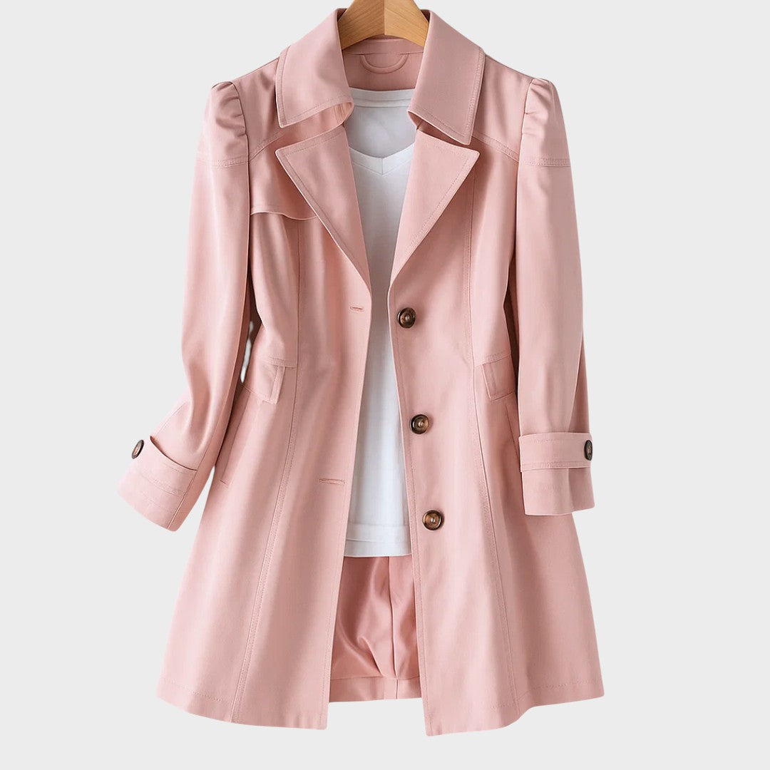 Nóra - Vintage Gabardine Kabát