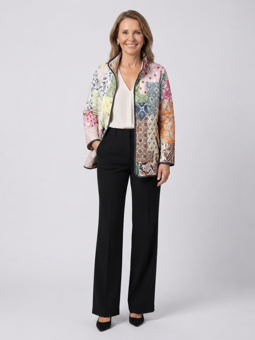 Florence | Ruhák Párnázott Patchwork Bohém
