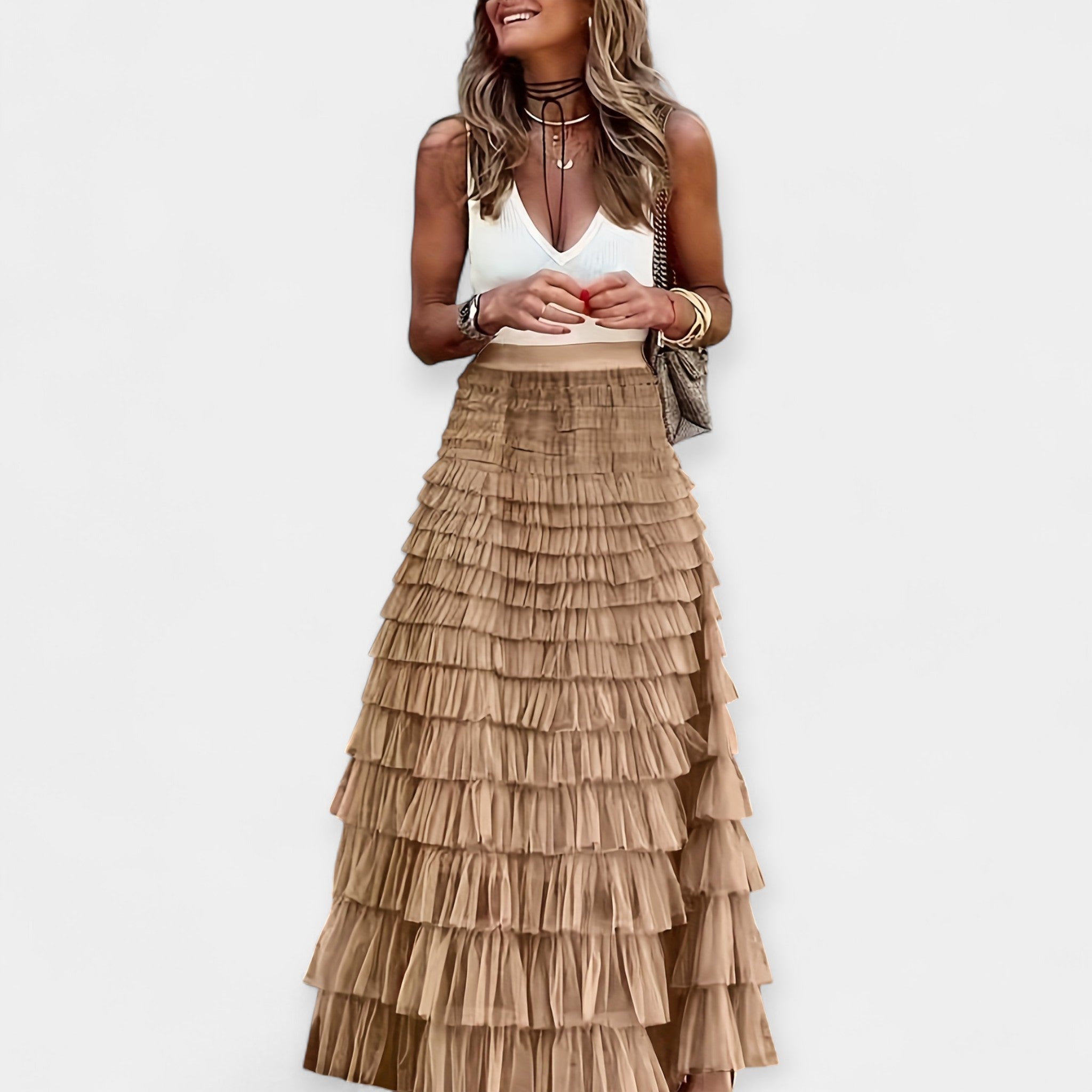 Lili - Boho Sátoros Szoknya