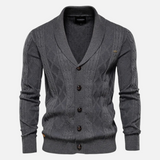 Vince - Elegáns Argyle Mintás Kardigán