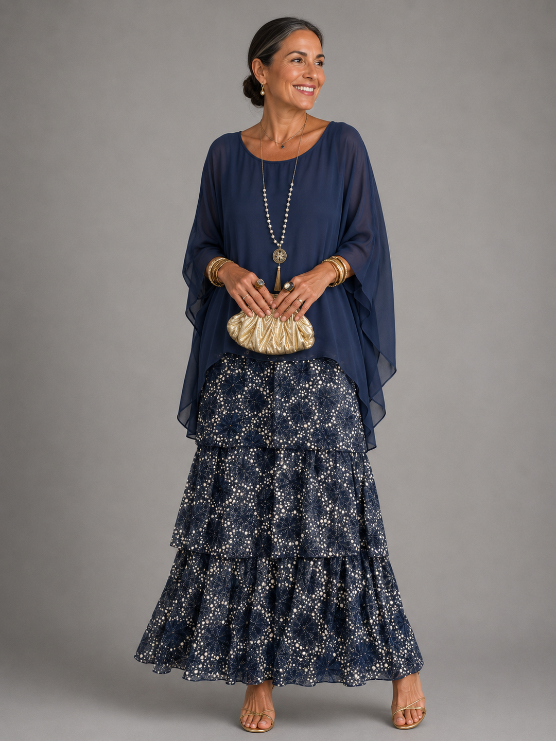 Garance | Maxi, folyékony és elegáns ruha