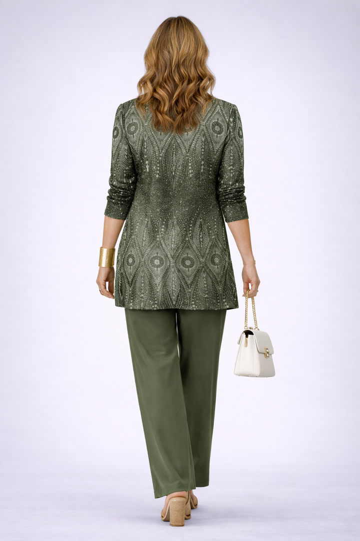 Hortense | 3 Részes Zöld Emerald Szett