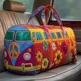 Hippie Párnázott Utazótáska
