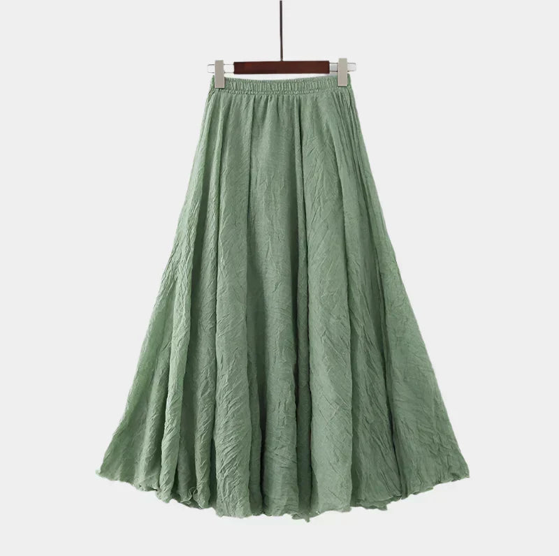 Emese - Elegáns Magas Derék Szoknya