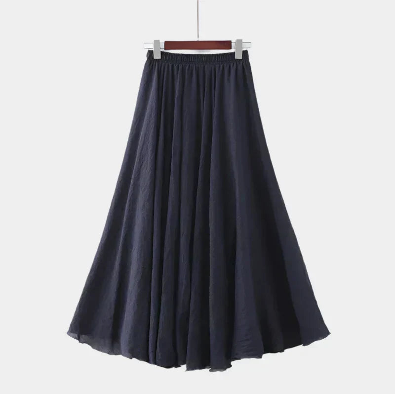 Emese - Elegáns Magas Derék Szoknya