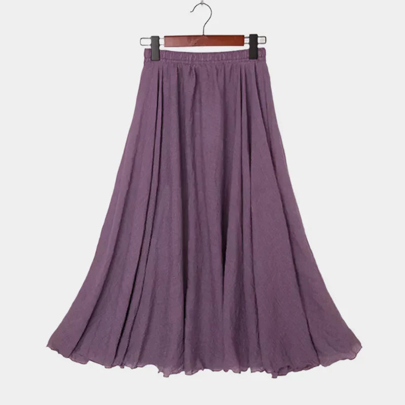 Emese - Elegáns Magas Derék Szoknya