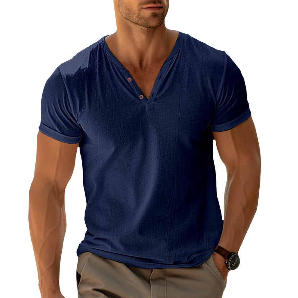 Jázmin - Henley Ing - Slim Fit a Nagyobb Mozgásszabadságért