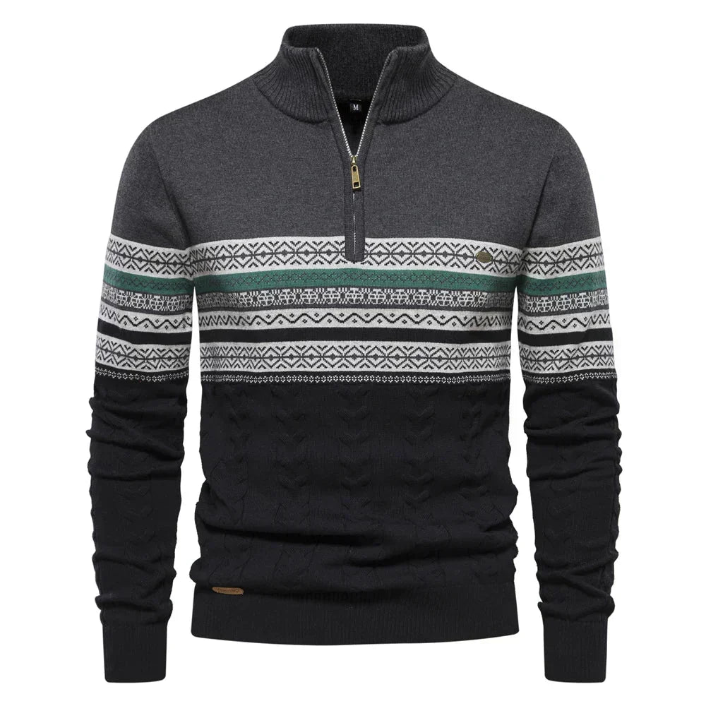 Norbert - Keverék Anyagú Pulóver