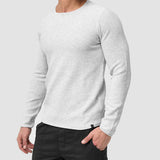 Tibor - Magas Nyakú Pulóver Biztonságos Zsebekkel