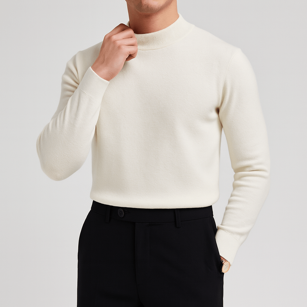 Flóra - Kötött Pulóver - Slim Fit