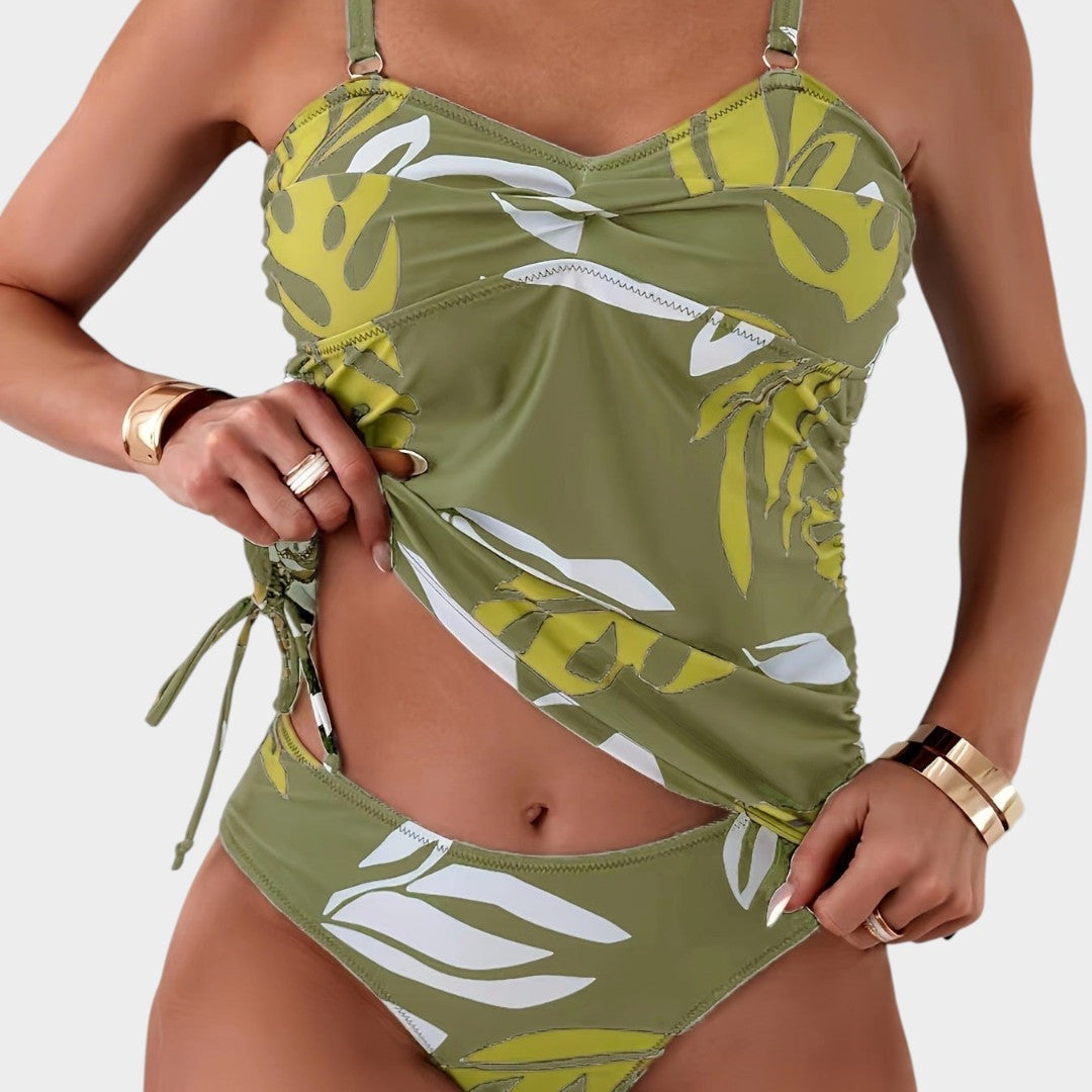 Carmen™ | Trópusi levélmintás bikini