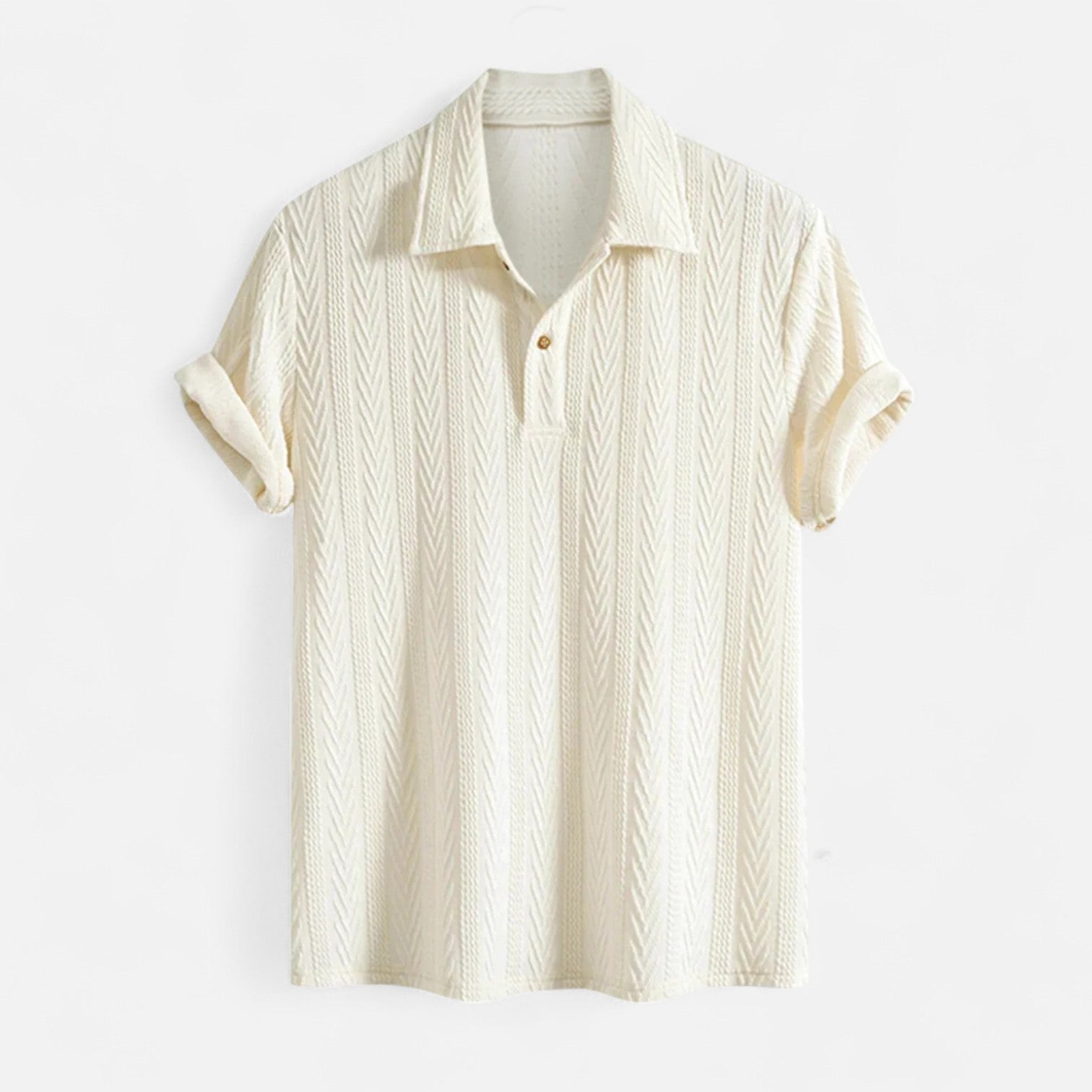 Ágnes - Jacquard Galléros Póló