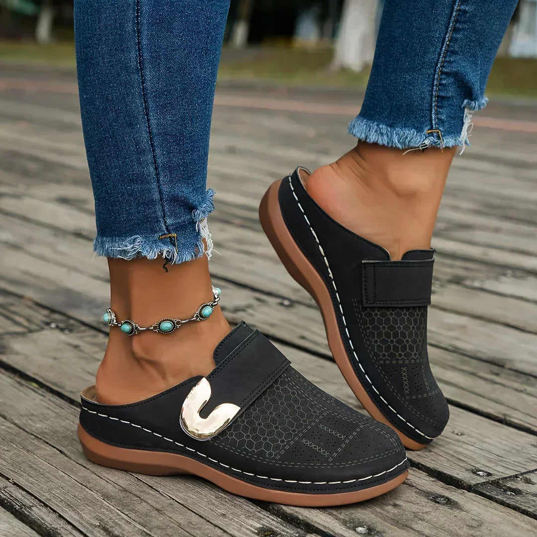 Marcella – elegáns ortopéd keil szandál