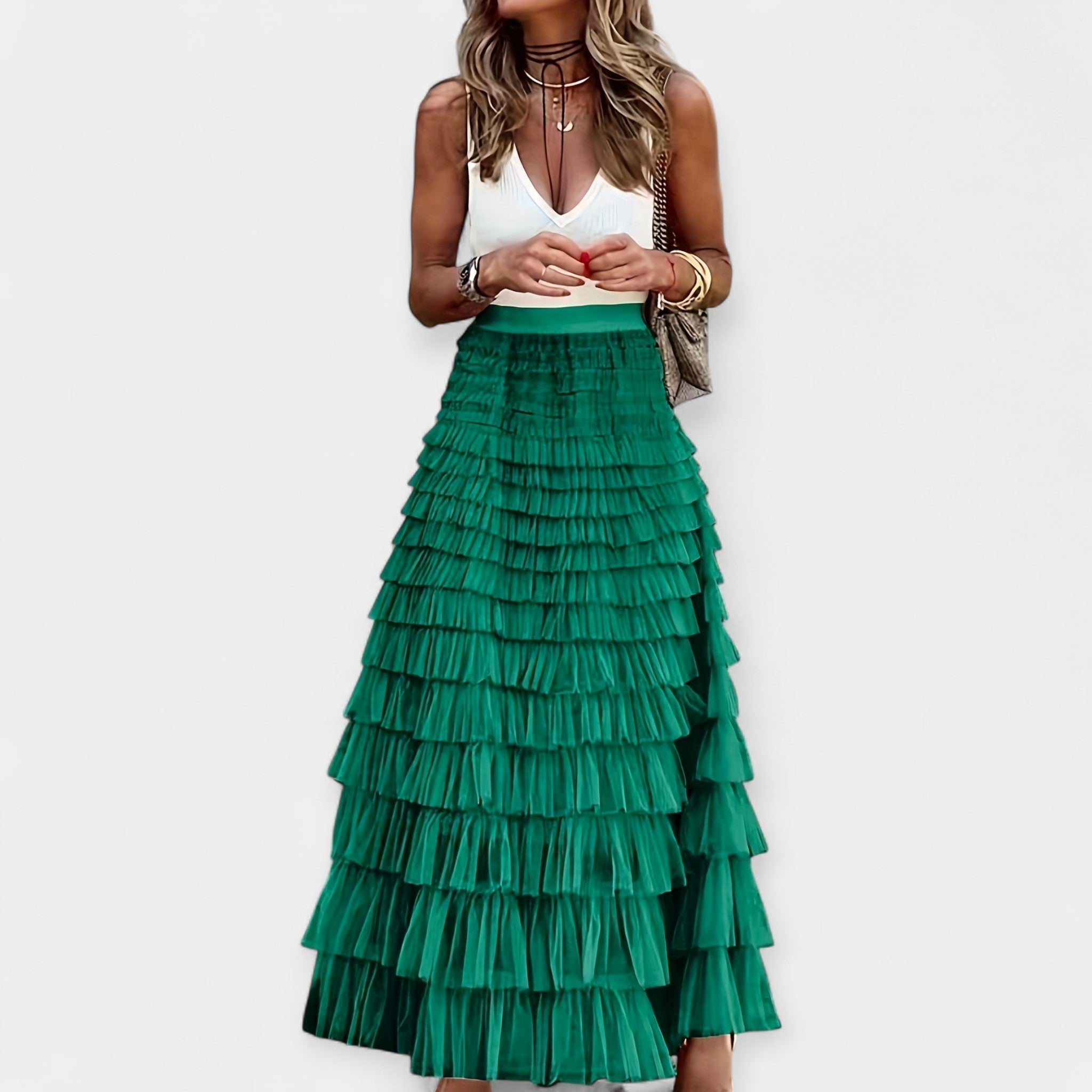 Lili - Boho Sátoros Szoknya