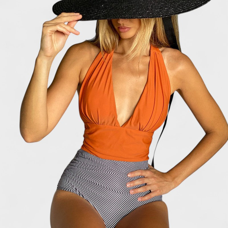 Csilla - Elegáns Magas Derék Fürdőruha