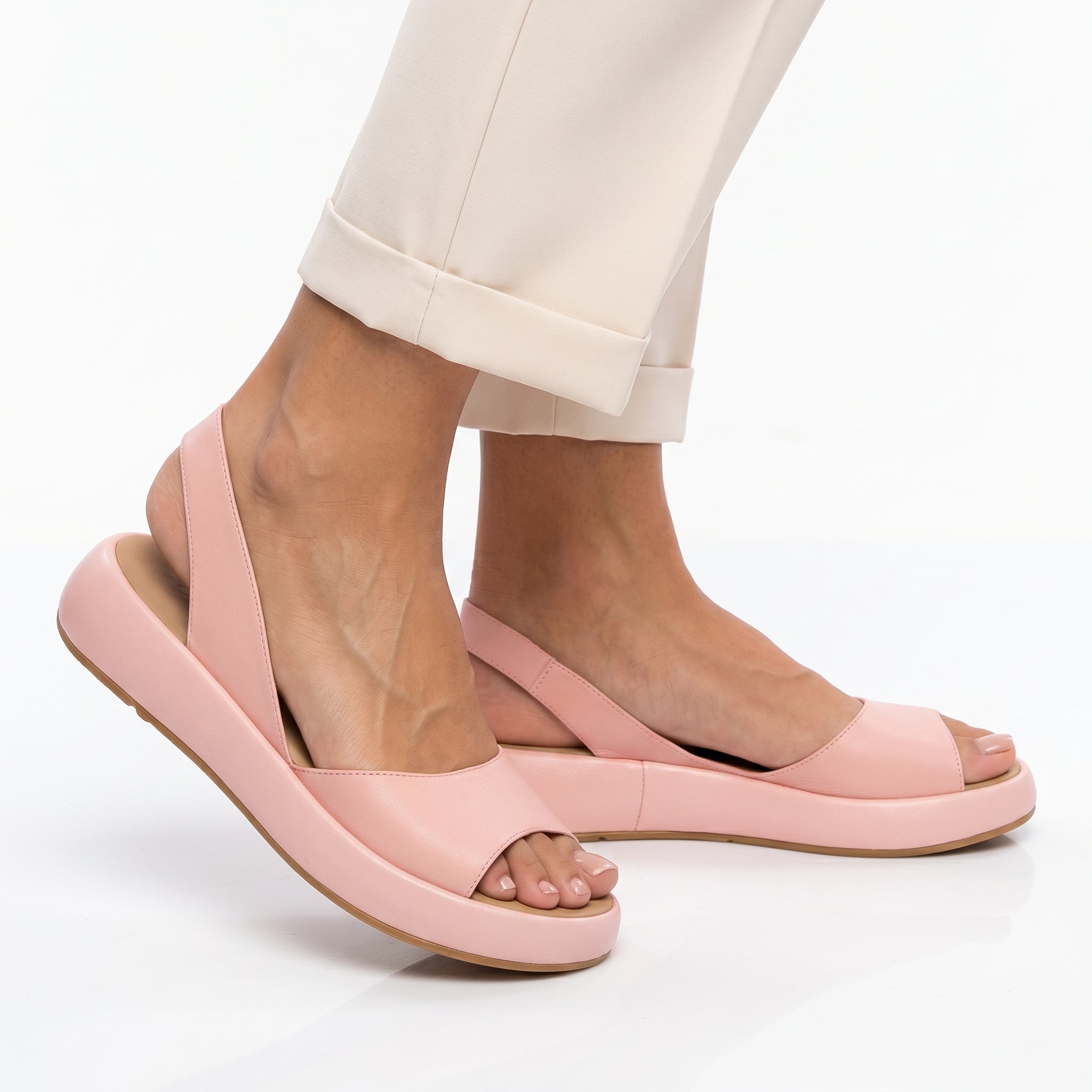 Hanna - Ergonomikus Talpú Lapos Szandálok