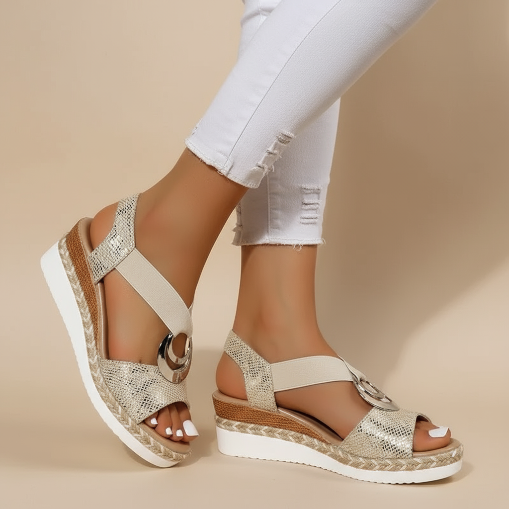 Magda – elegáns platform szandál