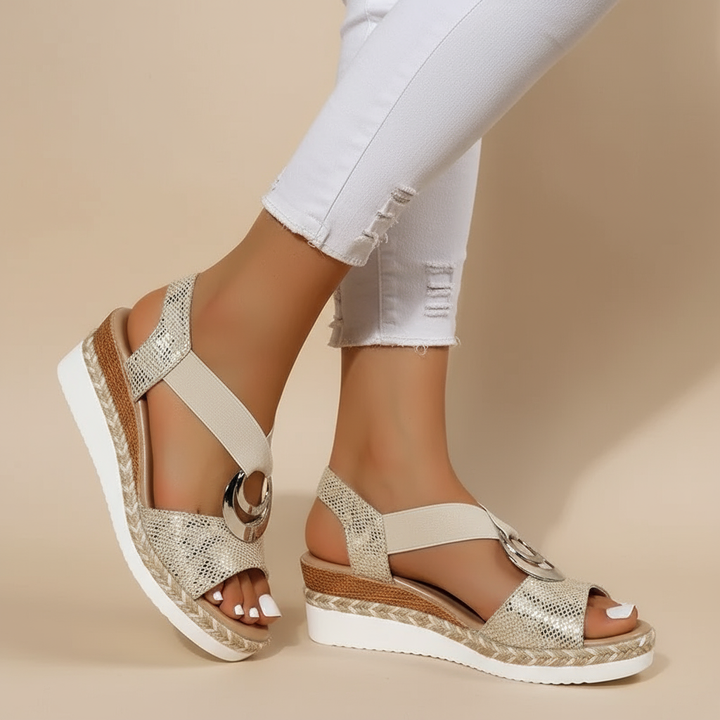Magda – elegáns platform szandál