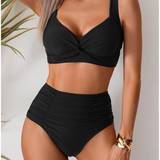 Anikó - Pliszé részletekkel ellátott bikini