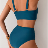 Anikó - Pliszé részletekkel ellátott bikini
