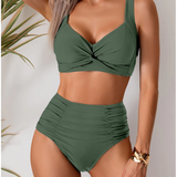 Anikó - Pliszé részletekkel ellátott bikini
