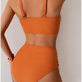 Anikó - Pliszé részletekkel ellátott bikini