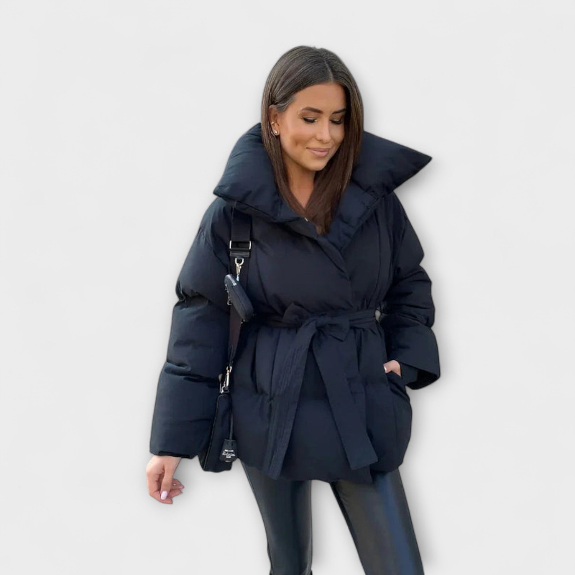 Dorottya – Elegáns Töltött Kabát