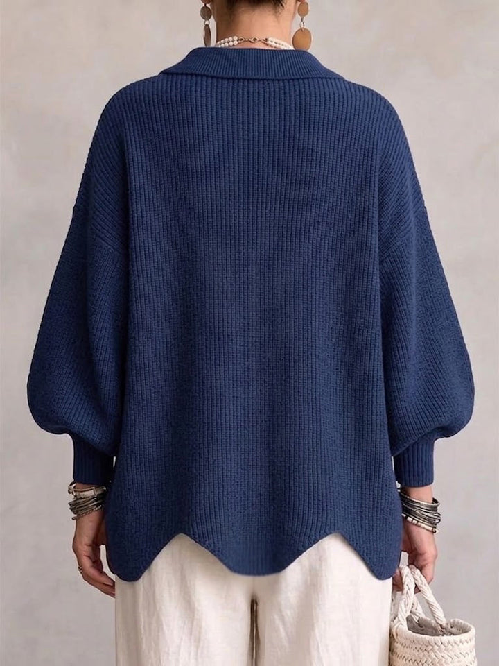 Isadora | Oversize Kardigán Fém Gombokkal